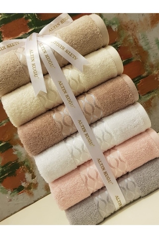 Elissa Havlu 6 Adet Karışık