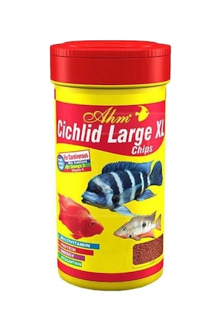 Ahm Large Xl Cichlid Granulat Granül Balık Yemi 250 ML