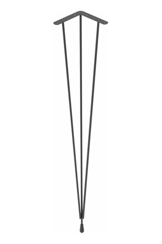 Masa Ayağı 4 Adet 85 Cm Firkete Tel Ayak Siyah