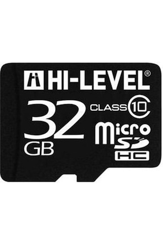 Hi-Level HLV-MCSDC10/32G 32 GB MicroSDHC Class 10 Hafıza Kartı + Adaptör