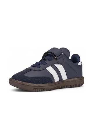 Çocuk Günlük Cırtlı Lastikli Sneaker Spor Ayakkabı Okul Ayakkabısı Lacivert