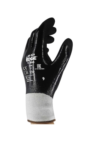 Ansell Edge 48-929 Nitril Kaplı Yağ Tutmayan Ve Çok Amaçlı Koruma