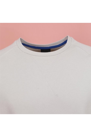 Dio Rise Erkek Uzun Kol İnce Polo Yaka Sweatshirt - Swt-222 - Gri Melanj Gri Melanj