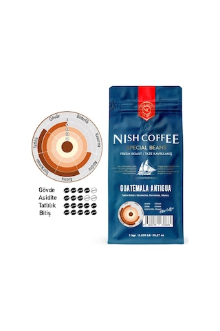 Nish Filtre Kahve Guatemala Antigua 1 KG