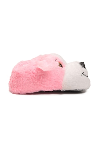 Pembe Köpek Desenli Unisex Panduf 26k001 Pembe