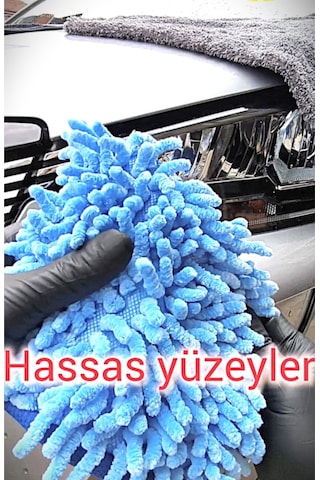Oto , Araba Yıkama Ve Cila Eldiveni, Mikrofiber