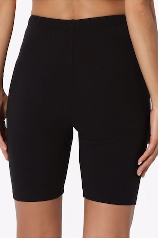 Kadın Siyah Diz Üstü Tayt SiYAH