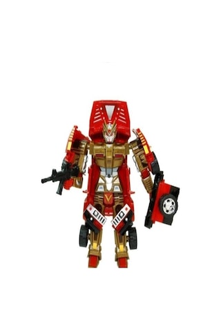 Transformers Conversion Dönüşebilen Robot Araba Sarı Kırmızı
