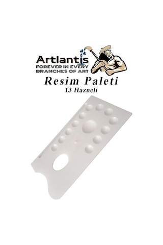 Artlantis Dikdörtgen Resim Paleti 13 Hazneli