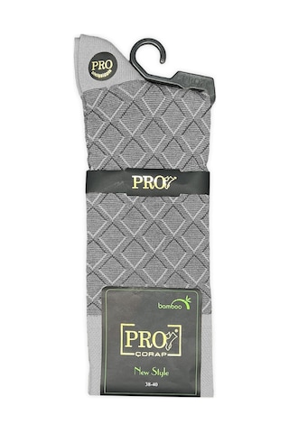 Pro Çorap G.poti Bambu Erkek Çorabı Gri 17005-r5 Çok Renkli