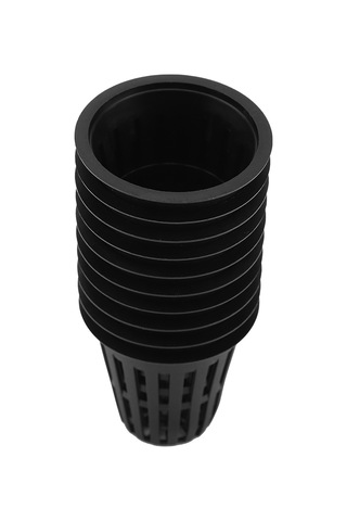 Ximistore9 10 Adet Siyah Plastik Hidroponik Bitki Sepeti 5.5cm - Toprak Olmadan Üretim İçin Dayanıklı Ve Havalandırıcı