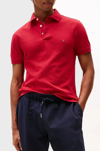 Tommy Hilfiger Erkek Polo Yaka T Shirt Mw0mw17771 Xld Kırmızı Kırmızı