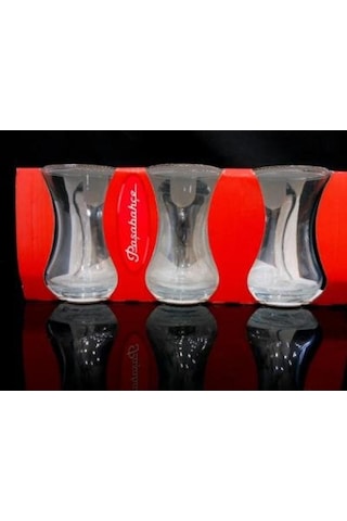 Paşabahçe 42381 İnce Belli Çay Bardağı 125 Cc 6 Lı Şeffaf