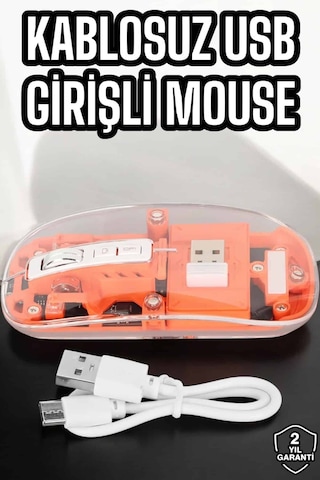 Fare Mouse Çift Modlu Kablosuz Bağlantılı 2.4ghz Destekli Diğer