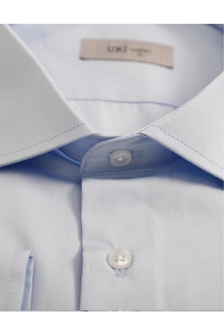 Uki Açık Mavi Comfort Fit Uzun Kol Gömlek Açik Mavi