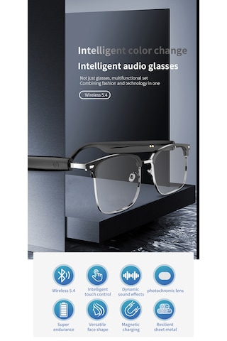 The 1280 Bluetooth Sesli Görüşme Akıllı Gözlük
