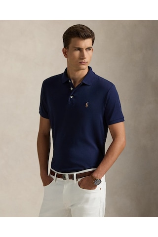 Polo Ralph Lauren Yumuşak Pamuklu Polo Tişört Lacivert