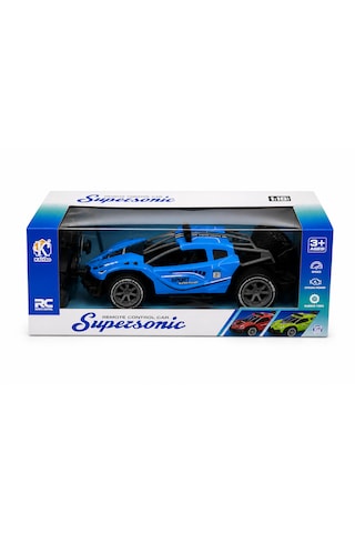 1:18 Racing Uzaktan Kumandalı Şarjlı Spor Araba - Mavi