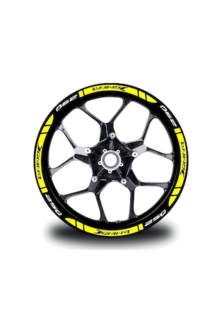 One Vıp Sale Bajaj Dominar 250 Dış Jant Şeridi Motosiklet Sticker Modeli