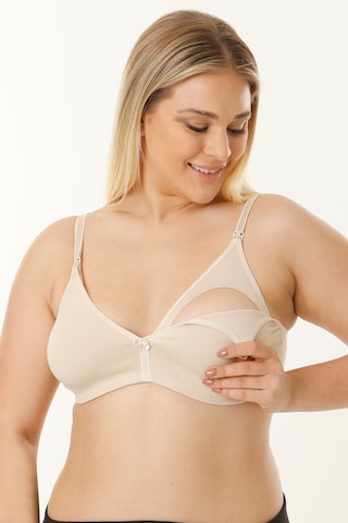 Par Lingerie Pl 3'lü Çıkarılabilir Pedli Emzirme Sütyeni Ten