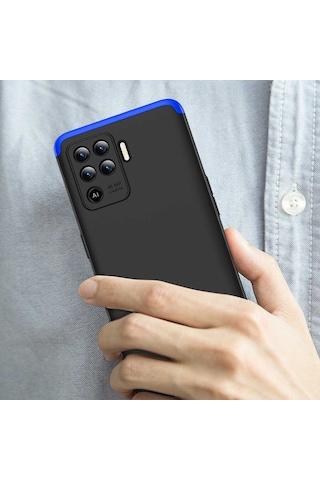 Oppo Reno 5 lite Kılıf Kılıf Kamera Çıkıntılı 360 Tam Koruma Ays