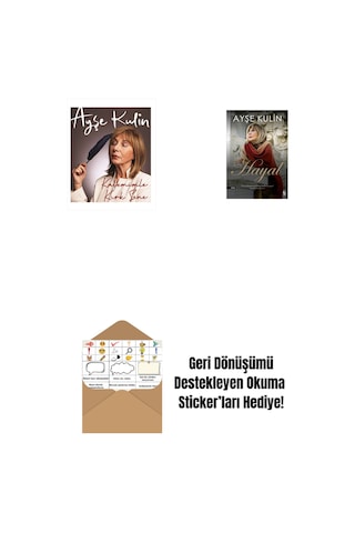 Kalemimle Kırk Sene Ciltli + Hayal + Okuma Sticker'ları