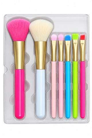 Rosıa Rose Cosmetics 7 Parça Makyaj Fırça Seti