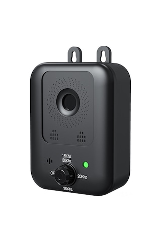 Qingmipy Taşınabilir Güçlü Ultrasonik Köpek Susturucu, Su Geçirmez Tasarım, 3 Modlu, Şarj Edilebilir, Geniş Kapsama Alanı, Siyah