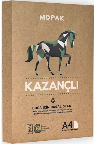 Mopak Kazançlı Kaliteli Fotokopi Kağıdı 1 Paket A4 80 gr 500 Mopak Kazançlı Kaliteli Fotokopi Kağıdı 1 Paket A4 80 gr 500