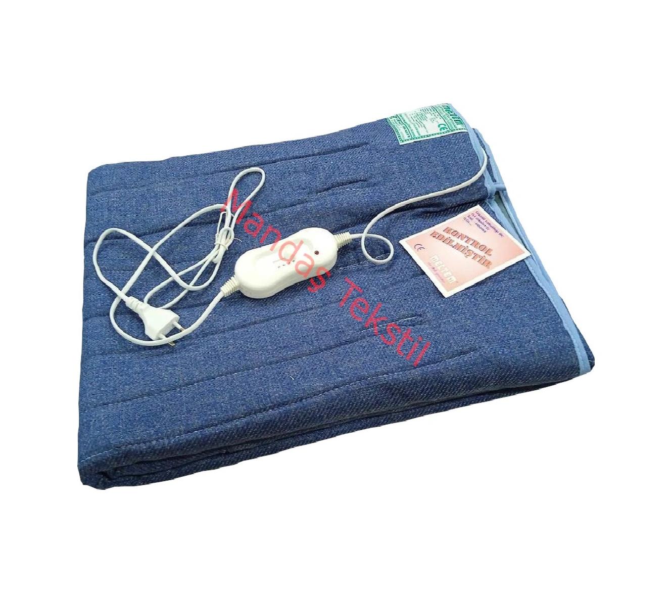 Meltem Lüks Tek Kişilik Elektrikli Battaniye 90x150 Çok Renkli