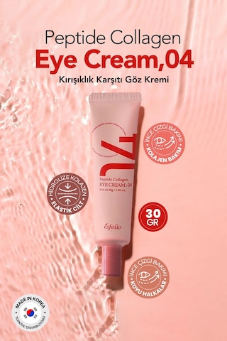 Esfolio Çoklu Peptit ve Kolajen İçeren   Göz Kremi Esfolio Peptide Collagen Eye Cream 30 G