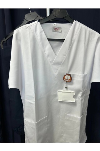 Öğrenci Staj Üniforma Scrubs Ligralı