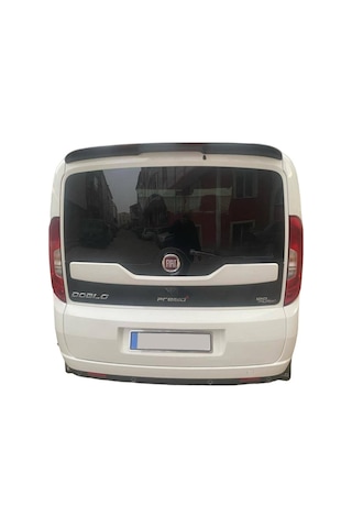 Fiat Doblo D3 D4 2010 - 2023 Sport Style Spoiler Plastik