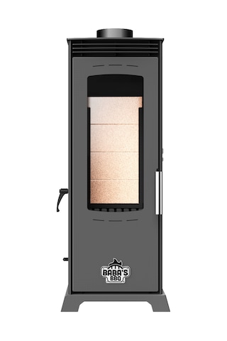 Eco Mını 8 Kw / Manuel Pelet Ve Odun Sobası / Baba's Stove