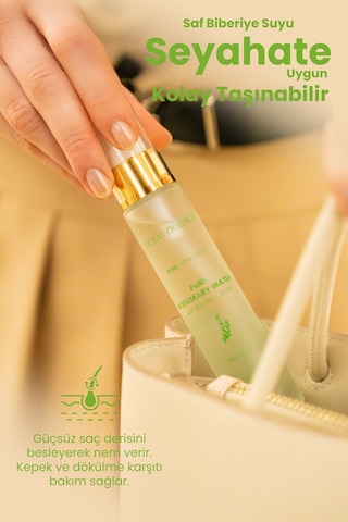 Bade Natural Biberiye Suyu Dökülme Karşıtı Saç Toniği 30 ML