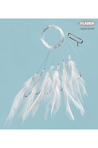 Fladen Beyaz Tüylü 6 Köstek Hazır Takım