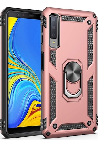 Samsung Uyumlu Galaxy A7 2018 Kilif Zirhli Standli Miknatisli Tank Kapak 392979464