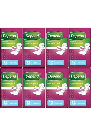 Depend Mesane Pedi Kadın Normal 8 x 12 Adet