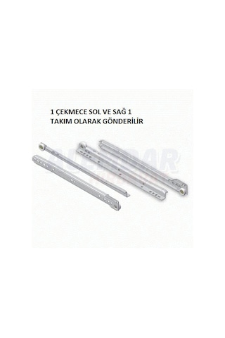 25 Cm-30 Cm-35 Cm-40 Cm-45 Cm-50 Cm Mobilya Çekmece Rayı... Gümüş 25 Cm-30 Cm-35 Cm-40 Cm-45 Cm-50 Cm Mobilya Çekmece Rayı... Gümüş