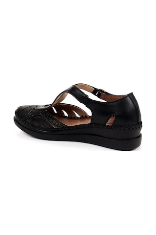 Forelli Sally Anatomik Kadın Sandalet Siyah 001