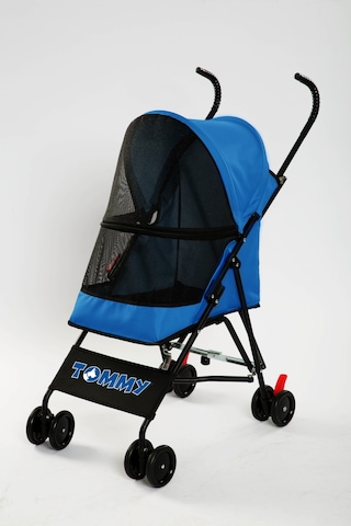 Tommy Evcil Hayvan Arabası Mavi 76.5 44 99cm Max 15kg