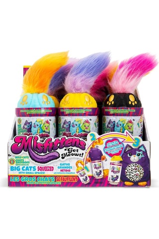 Sesli Misfittens Sürpriz Peluş Hediyelik Peluş Misfitens Oyuncak -407 Çok Renkli