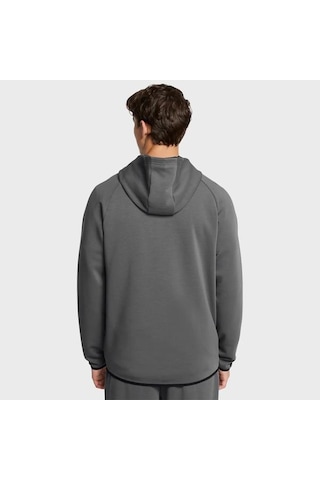 Under Armour Unstoppable Fleece Erkek Gri Polo Yaka Tişört