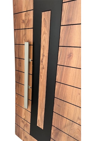 Homdep Çelik Kapı Çekme Kolu Tutma Kolu 110cm Uzunluk Dikdörtgen Model Renk: Saten , Gümüş Gri