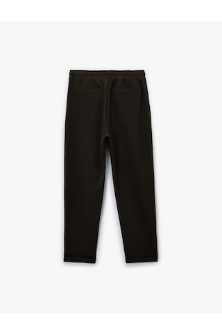Koton Duble Paça Cepli Viskon Karışımlı Beli Bağcıklı Pantolon Kahverengi 6sam40008hw Kahverengi