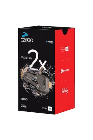 Cardo Freecom 2x Bluetooth Ve İntercom Jbl İkili Paket