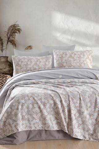 Enlora Home Doğal Pike Baskılı Tek Kişilik Piti Yaprak Rose