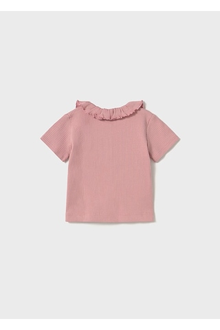 Mayoral Bebek Fırfırlı Polo Gömlek Pembe