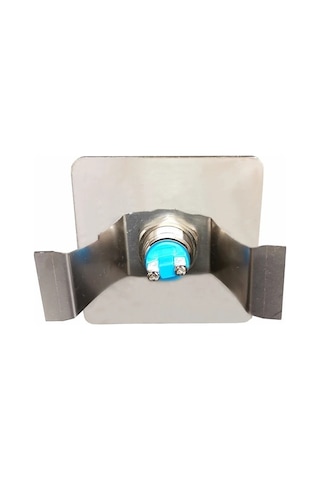Lockway Paslanmaz 304 Kare Zil Butonu 70x70mm
