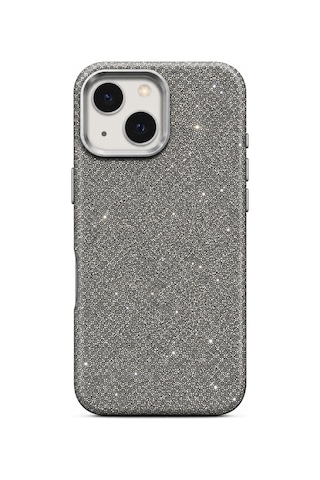 Nettech Apple İphone 13 Uyumlu Nt-n130 Taşlı Seri Arka Koruma Kılıf - Mavi